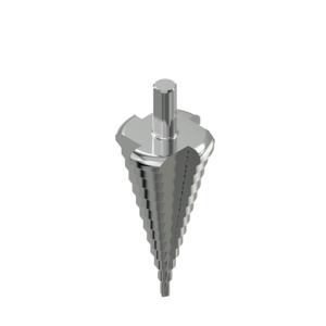 Stepdrill 4-blade 5-41mm  HSS steel CNC