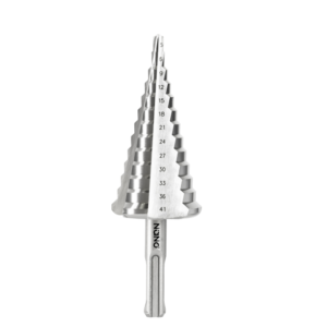 Stepdrill 4-blade 5-41mm 5%  Cobalt HSS steel CNC SDS