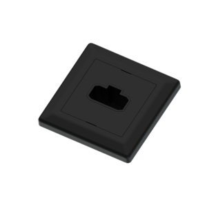 DCL socket 6A for wallbox M3 with frame black
