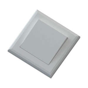 Edge switch recessed 1-pole white (1)