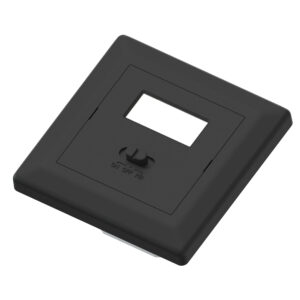 PIR Detector 500W w/ on/off switch w/ frame black