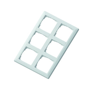 Euro Classic 6 ways frame white