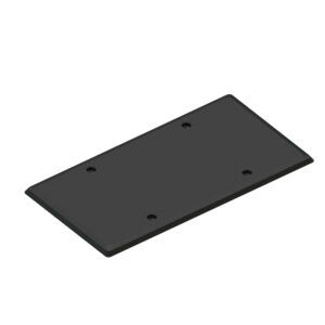 Black cover double square