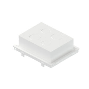 Deep bottom cover for 1.5 times wall junction box
